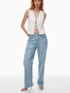 Aritzia Wilfred Windsor Tie Top